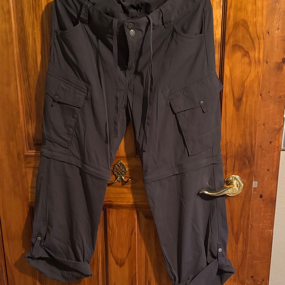 Prana Dark Gray Hiking Pants